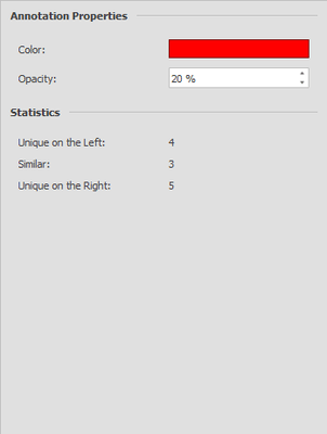 Compare PDF Side Panel